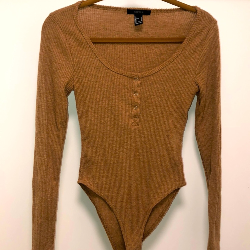 Ribbed bodysuit